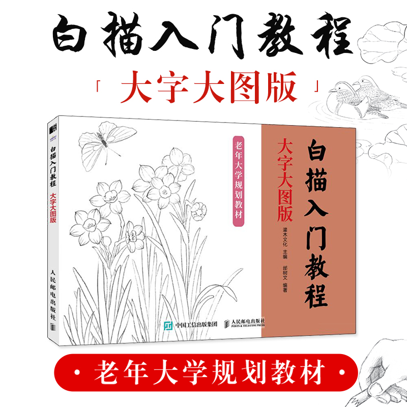 白描入门教程 大字大图版