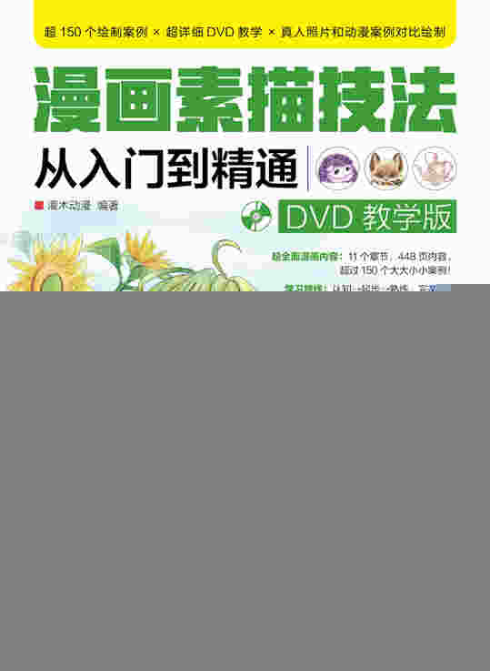 漫画素描技法从入门到精通 DVD教学版