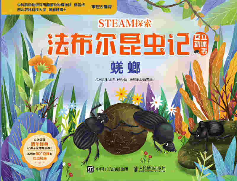 STEAM探索 法布尔昆虫记互动立体书 蜣螂