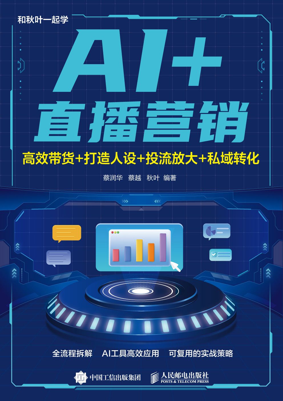 AI+直播营销：高效带货+打造人设+投流放大+私域转化