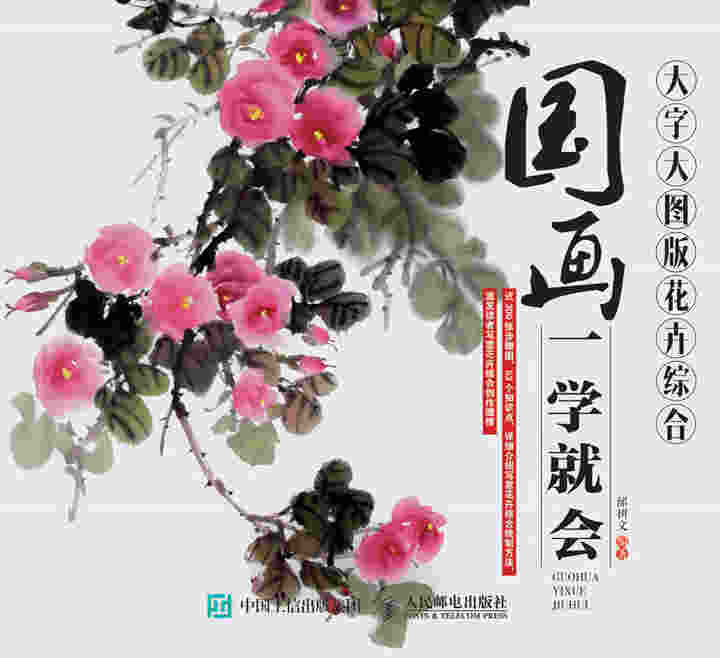 国画一学就会（大字大图版）：花卉综合