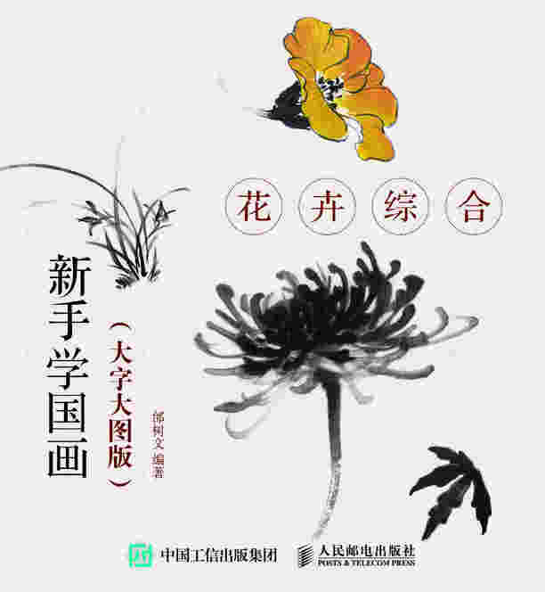 新手学国画（大字大图版）花卉综合