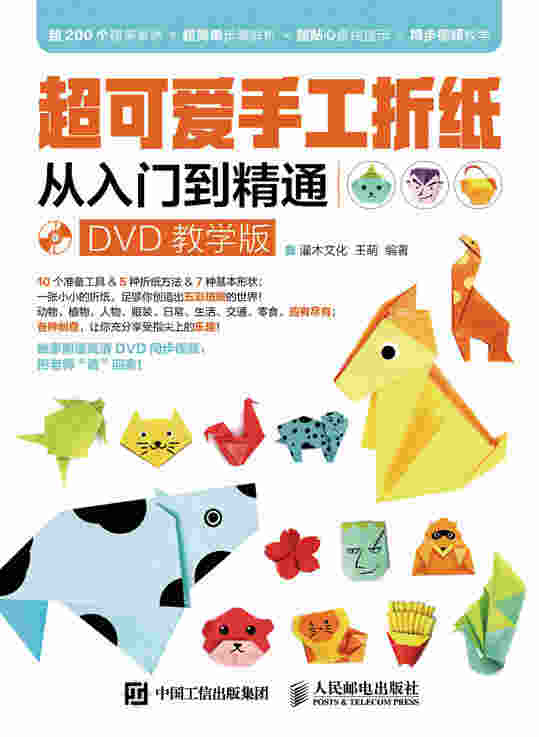 超可爱手工折纸从入门到精通（DVD教学版）