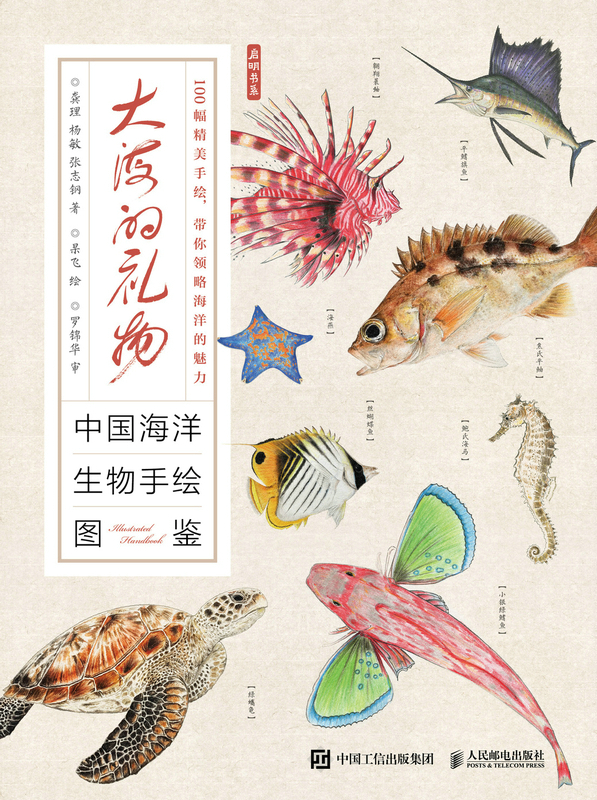 大海的礼物：中国海洋生物手绘图鉴