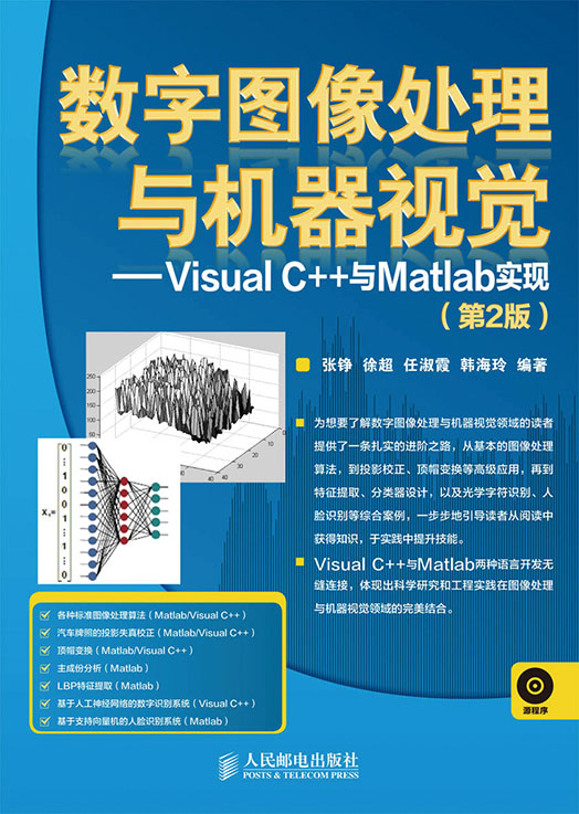 数字图像处理与机器视觉——Visual C++与Matlab实现（第2版）